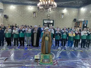 اجتماع خادم‌یاران رضوی در مسجد امام رضا (ع) رشت