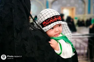 همایش "شیرخوارگان حسینی" در حرم مطهر رضوی-2
