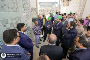 بازدید پرسنل خبرگزاری تسنیم از فعالیت&zwnj;های آستان قدس رضوی