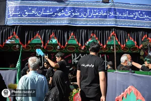 مواکب خدمت رسان به زائران بارگاه منور رضوی-2