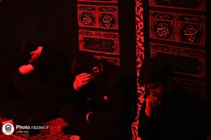 محفل عزاداری مکبرین نوجوان حرم مطهر رضوی