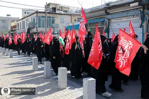 سوگواری زنان محله نوغان در سالروز شهادت امام هشتم علیه&zwnj;السلام