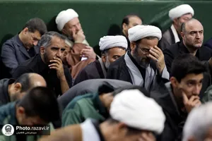 مراسم عزاداری روز شهادت امام صادق(علیه&zwnj;السلام) در حرم مطهر رضوی