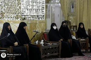 دیدار بانوان شاغل در آستان با تولیت آستان قدس رضوی