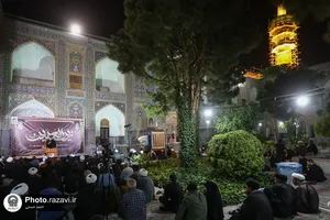 عزاداری شب شهادت امام سجاد علیه&zwnj;السلام در مدرسه دارالعلم