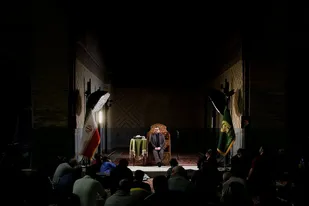 محفل عزای فاطمیه در حرم مطهر رضوی