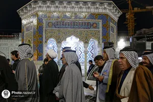 تشرف شیوخ عشایر عراق به حرم مطهر رضوی
