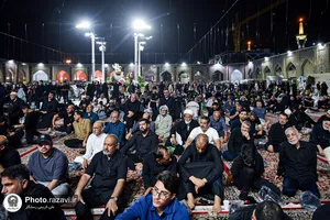 عزاداری شام اربعین حسینی ویژه زائران عرب&zwnj;زبان حرم مطهر رضوی