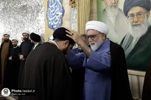 عمامه&zwnj;گذاری طلاب حوزه علمیه خراسان