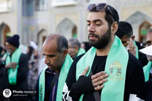 تشرف کاروان توان&zwnj;یابان زیارت اولی&zwnj; سراسر کشور به حرم مطهر رضوی