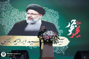 مراسم چهلم شهدای خدمت در حرم مطهر رضوی