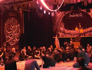 برگزاری مراسم عزاداری دهه اول محرم در حسینیه اعظم هلال رضوی ارومیه/ گزارش تصویری