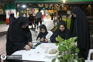موکب &laquo;دارالکرامه&raquo; امام رضا علیه&zwnj;السلام در باغ&zwnj;اردوگاه خاتون