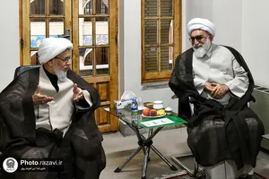 بازدید تولیت آستان قدس رضوی از امتحانات شفاهی دروس خارج فقه حوزه علمیه خراسان