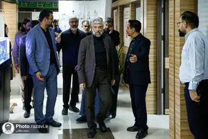 حضور مدیر عالی حرم مطهر امام رضا علیه&zwnj;السلام در دفتر رسانه&zwnj;های استان خراسان رضوی