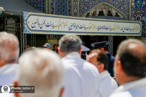 گل آرایی حرم حضرت معصومه سلام الله علیها