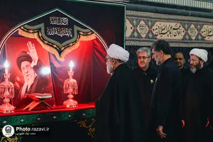 آئین خطبه&zwnj;خوانی شب عاشورا در حرم مطهر رضوی