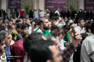 مراسم جشن میلاد امام رضا علیه&zwnj;السلام در صحن غدیر