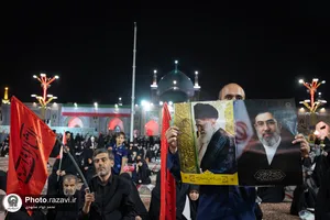 آئین بزرگداشت رهبر شهید انقلاب اسلامی در حرم مطهر رضوی