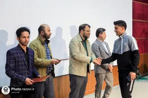 اختتامیه لیگ مسابقات فوتسال کارکنان آستان قدس رضوی