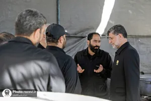 بازدید قائم مقام تولیت آستان قدس رضوی از مواکب بنیاد کرامت رضوی