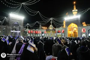 مراسم احیا شب بیست و یکم ماه مبارک رمضان در حرم مطهر رضوی - 2