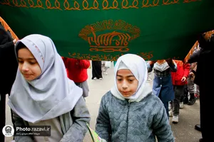 توزیع صبحانه در مدارس حاشیه شهر مشهد