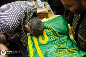 تشرف کاروان سفیران امام رضا علیه&zwnj;السلام به حرم امامین کاظمین