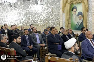 دیدار اعضای اجلاس رؤسای دانشگاه&zwnj;های برتر ایران و عراق با تولیت آستان قدس رضوی