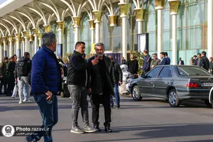 ورود کاروان تیم فوتبال منتخب 98 به مشهد