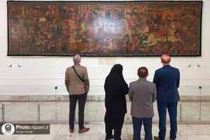 بازدید رئیس کتابخانه غازی خسروبیک از موسسات فرهنگی آستان قدس رضوی