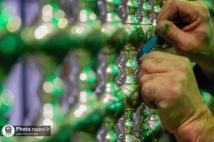 پروژه مرمت و بازسازی پنجره رواق حضرت معصومه(س)
