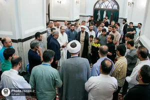 اعتکاف کارکنان آستان قدس رضوی در حرم امام رضا علیه&zwnj;السلام