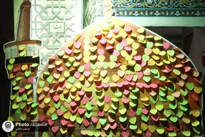موکب امام رضا علیه&zwnj;السلام در حرم مطهر رضوی