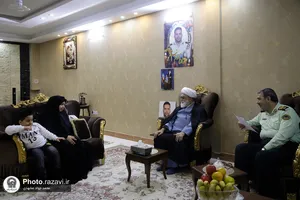 دیدار تولیت آستان قدس رضوی با خانواده شهدا و جانبازان
