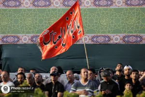 آیین اذن عزای ماه محرم در حرم مطهر رضوی-2