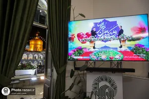 پوشش رسانه ای مراسم تحویل سال در حرم مطهر رضوی