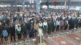 اجتماع خادمیاران بیرجند در میعادگاه نماز جمعه