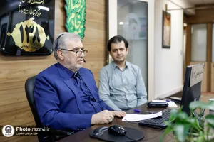 حضور رئیس بنیاد پژوهش&zwnj;های اسلامی آستان قدس رضوی در سامانه 138
