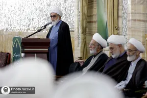 مراسم گرامیداشت یاد شهید مطهری و نکوداشت اساتید حوزه علمیه خراسان