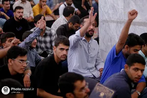 تشرف دانشجو معلمان شاهد و ایثارگر دانشگاه فرهنگیان به حرم مطهر رضوی