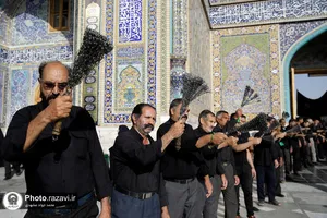 عزاداری روز شهادت حضرت رسول و امام حسن مجتبی علیهم&zwnj;السلام در حرم مطهر رضوی