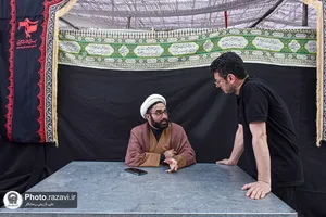 موکب &laquo;دارالکرامه&raquo; امام رضا علیه&zwnj;السلام در خیابان شارستان