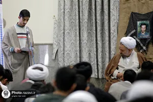 حضور تولیت آستان قدس رضوی در مدرسه علمیه سلیمانیه مشهد
