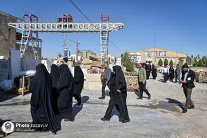 بازدید کارکنان آستان قدس رضوی از منطقه آزاد اقتصادی سرخس
