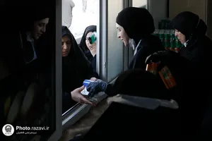 موکب پذیرایی از زائرین بارگاه منور رضوی
