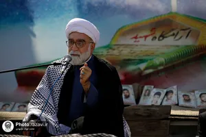 حضور تولیت آستان قدس رضوی در مزار شهدای هویزه