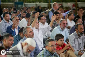 جشن میلاد پیامبر اکرم و امام صادق علیهماالسلام در حرم مطهر رضوی
