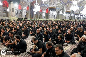 عزاداری ایام شهادت دهه آخر صفر در رواق امام خمینی(ره)