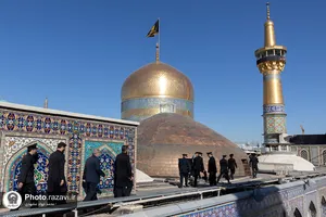 آیین صلا در حرم مطهر رضوی